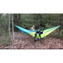 Double Person Travel Outdoor Camping Tent Hanging Sleeping Bed With Mosquito Net Nylon Hammock